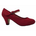 Zapato Flamenca Lona PASARELA 140016 ROJO (Красный)