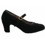 Zapato Flamenca Lona PASARELA 140024 SUEDE